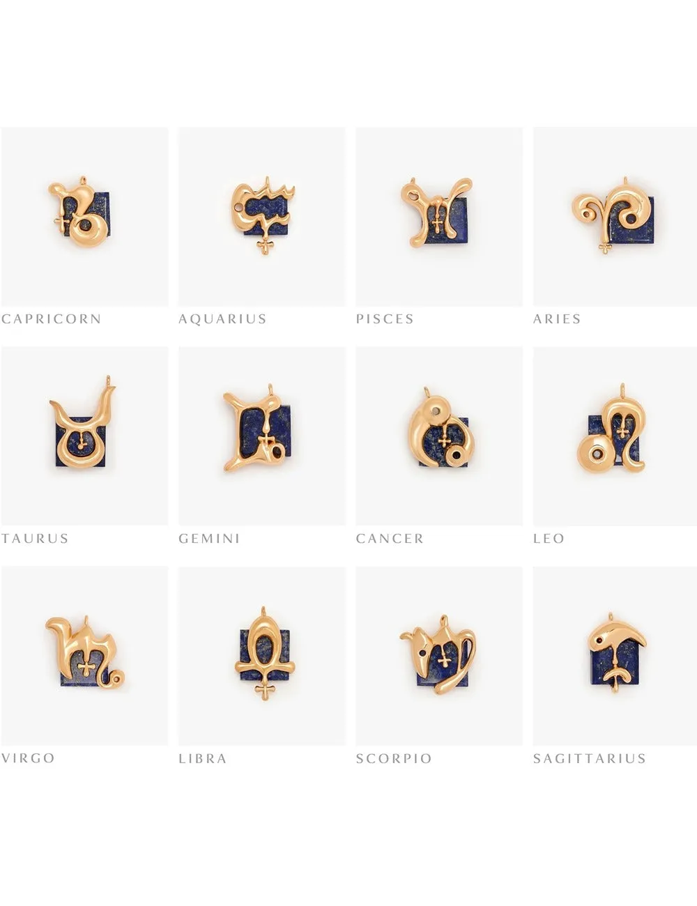 Aries Zodiac Studs